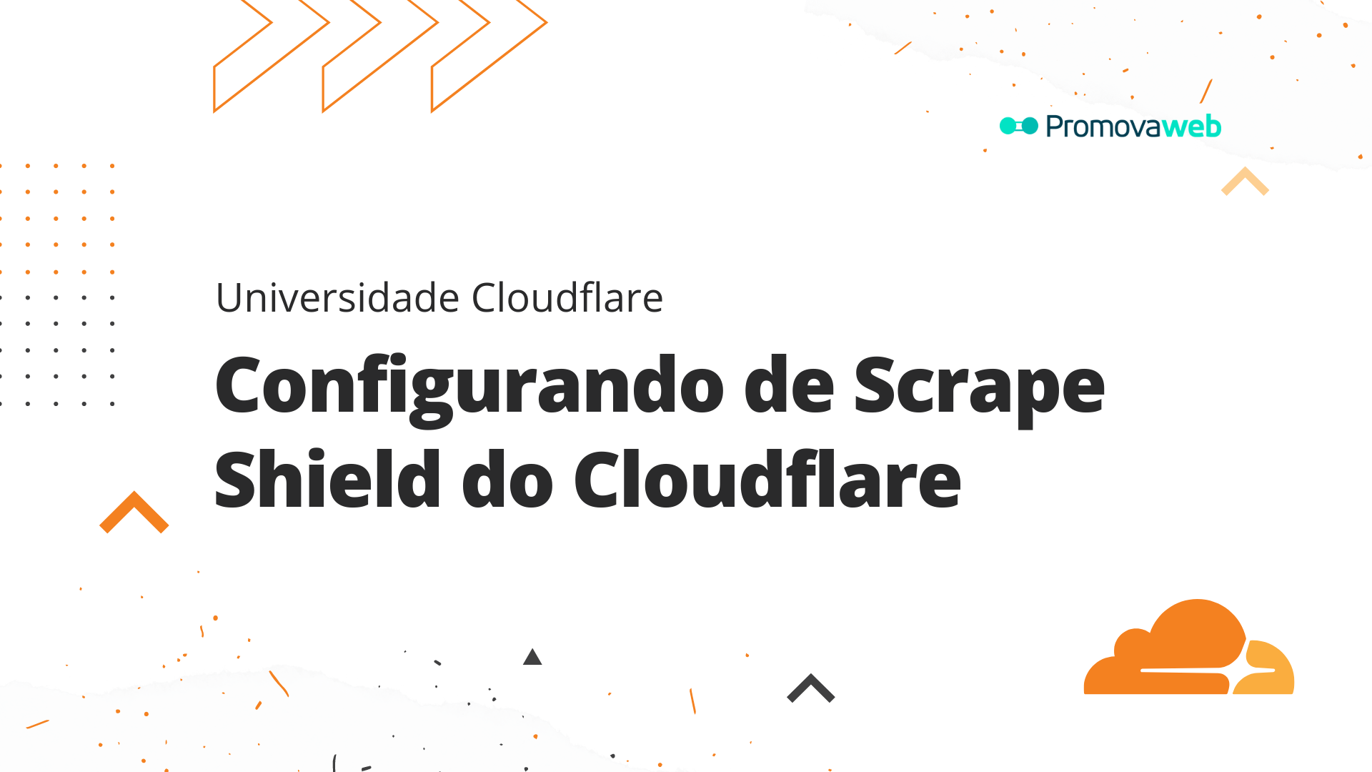 Configurando de Scrape Shield do Cloudflare