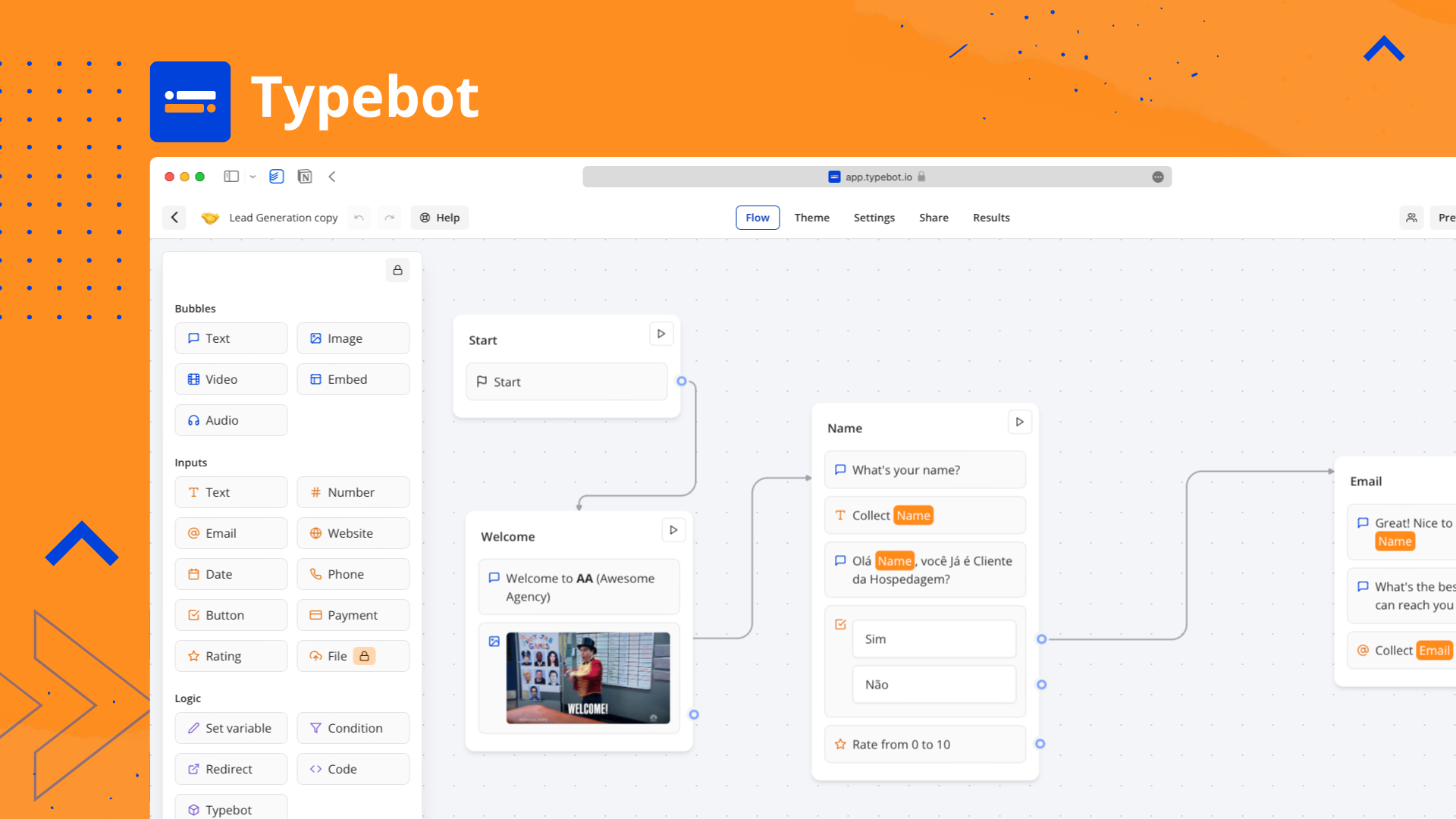 Typebot  Free Open Source Chatbot Builder 